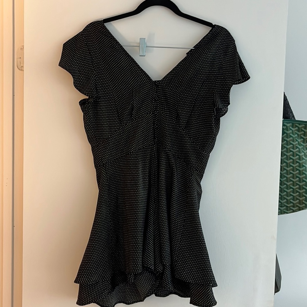 Zara polka dot romper